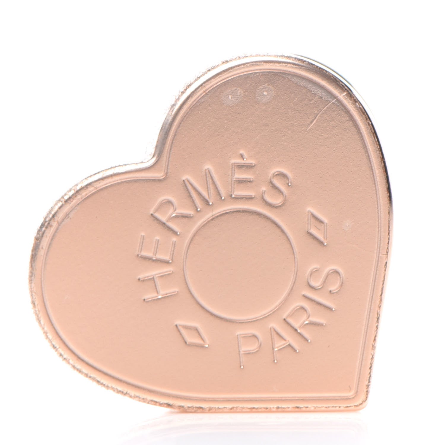 Hermes Permabrass Coeur Scarf Ring 3 of 5