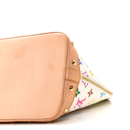 Louis Vuitton Monogram Multicolor Alma White 9 of 9
