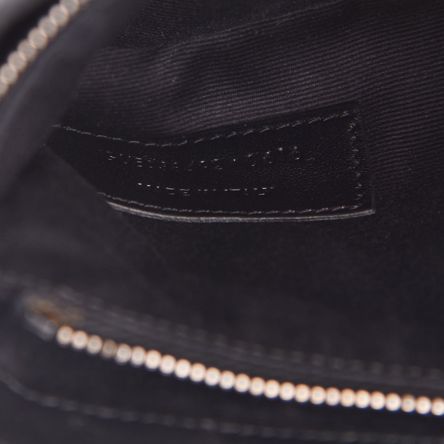 Saint Laurent Sheepskin Matelasse Chevron Monogram College Chain Wallet Black 7 of 14