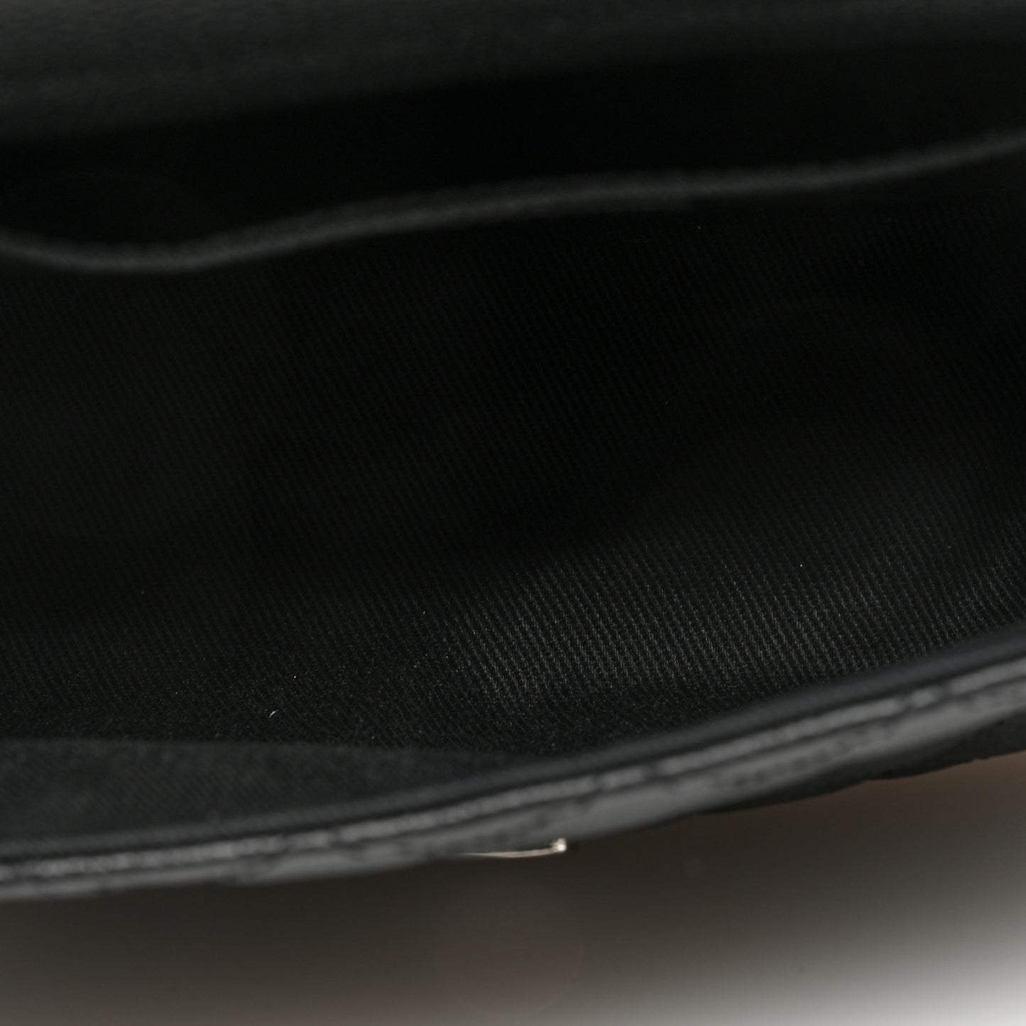 Grained Calfskin Quilted 2.55 Reissue Flap Belt Bag Clutch Black