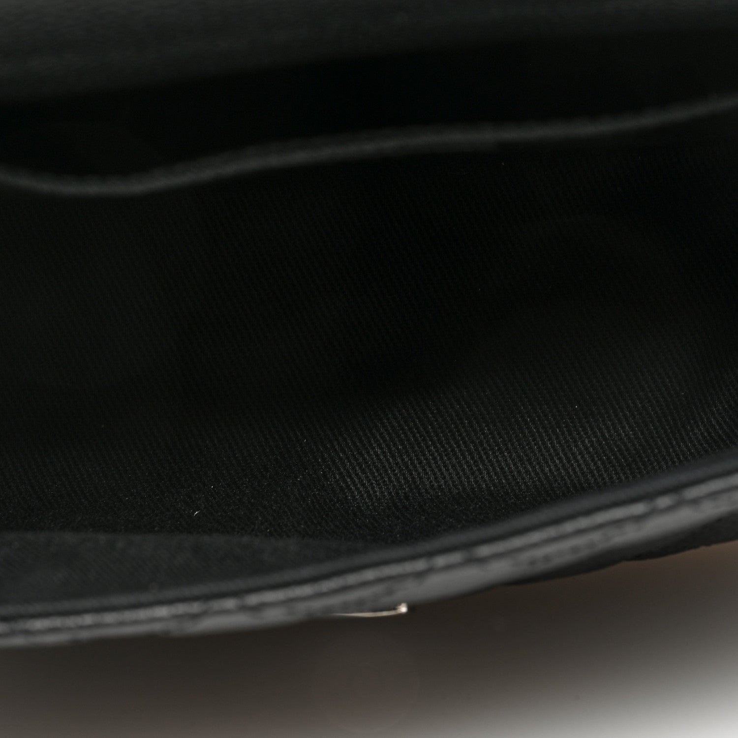 Chanel Grained Calfskin Quilted 2.55 Reissue Flap Belt Bag Clutch Black 5 of 10