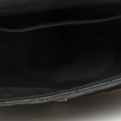 Chanel Grained Calfskin Quilted 2.55 Reissue Flap Belt Bag Clutch Black 5 of 10