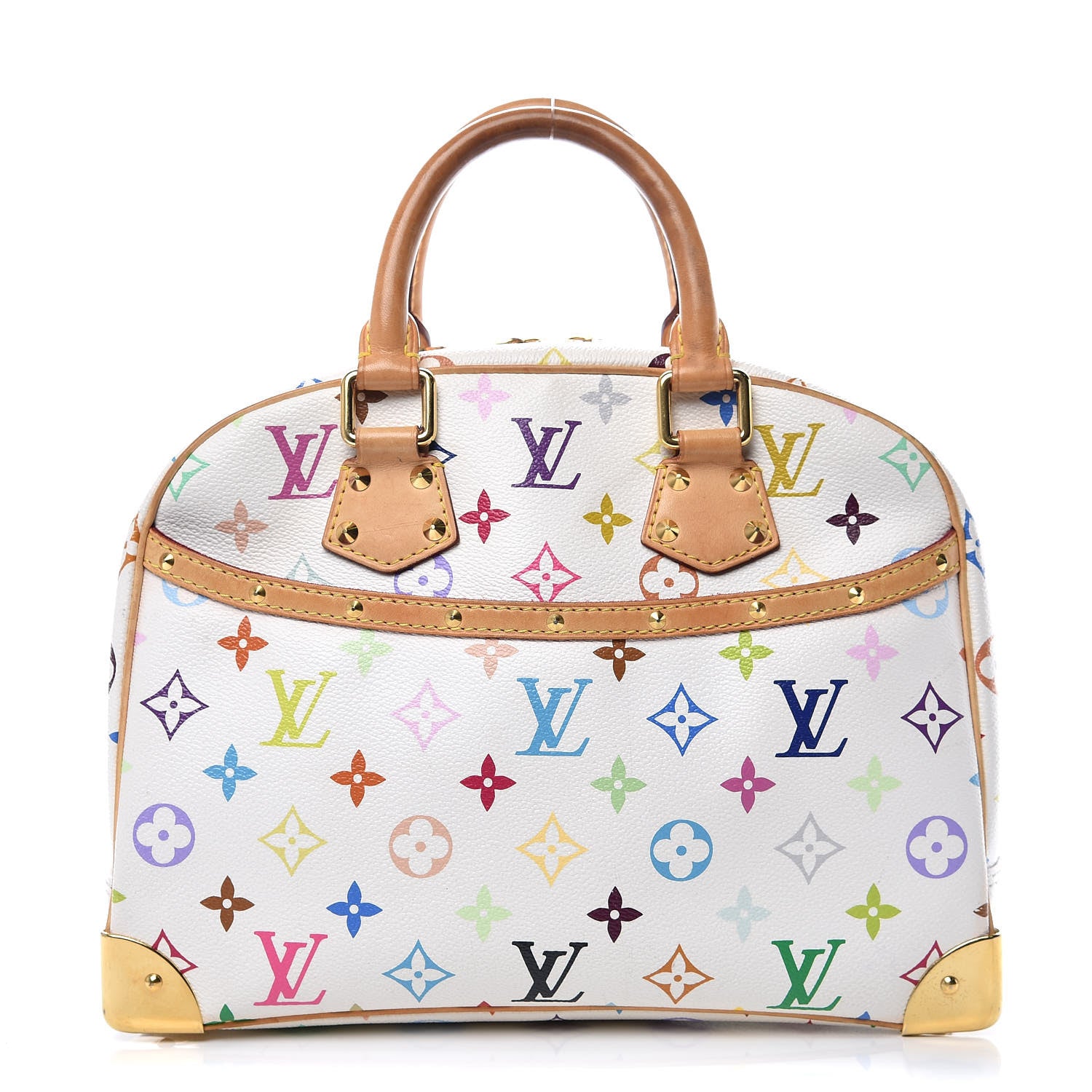 Louis Vuitton Monogram Multicolor Trouville White 1 of 19