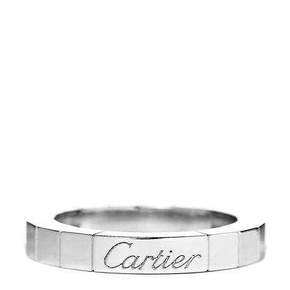 Cartier 18K White Gold Lanieres Ring 47 4 1 of 4