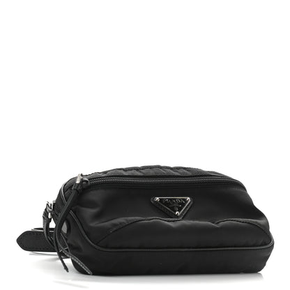Prada Nylon Saffiano Belt Bag Black 4 of 9