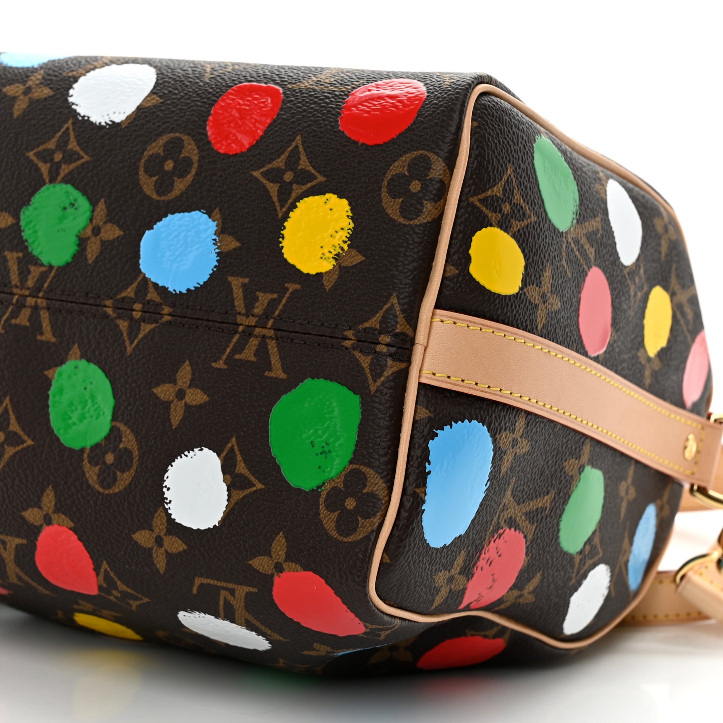 LV X YK Monogram Speedy Bandouliere 25 Multicolor