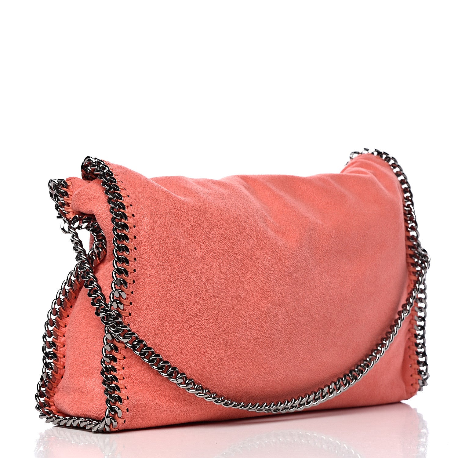 Stella McCartney Shaggy Deer Falabella Fold Over Tote Peony 3 of 9