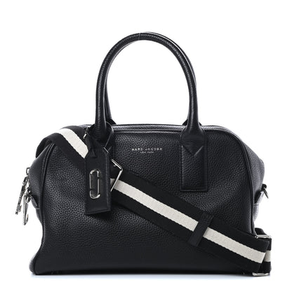 Marc Jacobs Pebbled Calfskin Gotham Bauletto Satchel Black 1 of 12