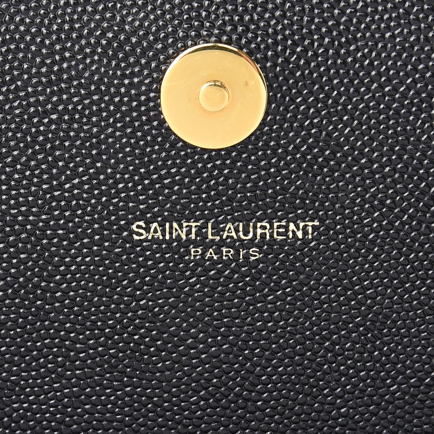 Grain De Poudre Classic Monogram Kate Clutch Black
