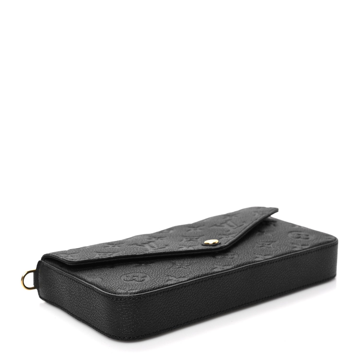 Louis Vuitton Empreinte Pochette Felicie Chain Wallet Black 3 of 6