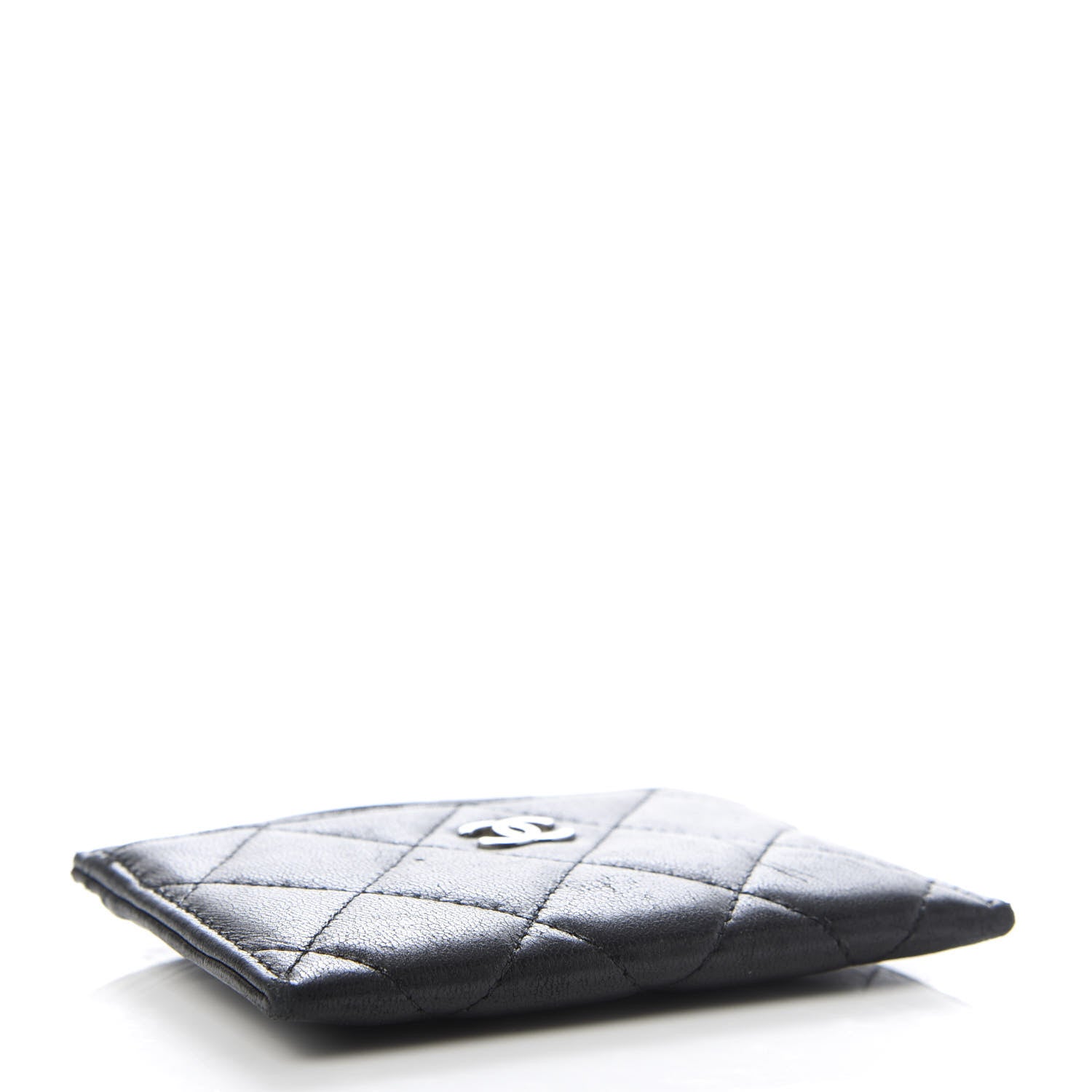 Chanel Lambskin Quilted Card Holder Black 4 of 10