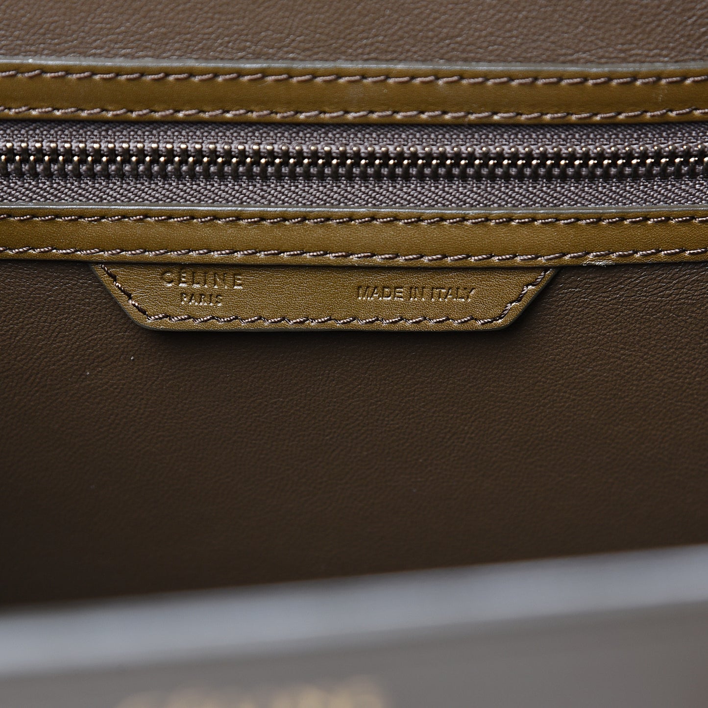 Textured Calfskin Suede Tri-color Mini Luggage Cream