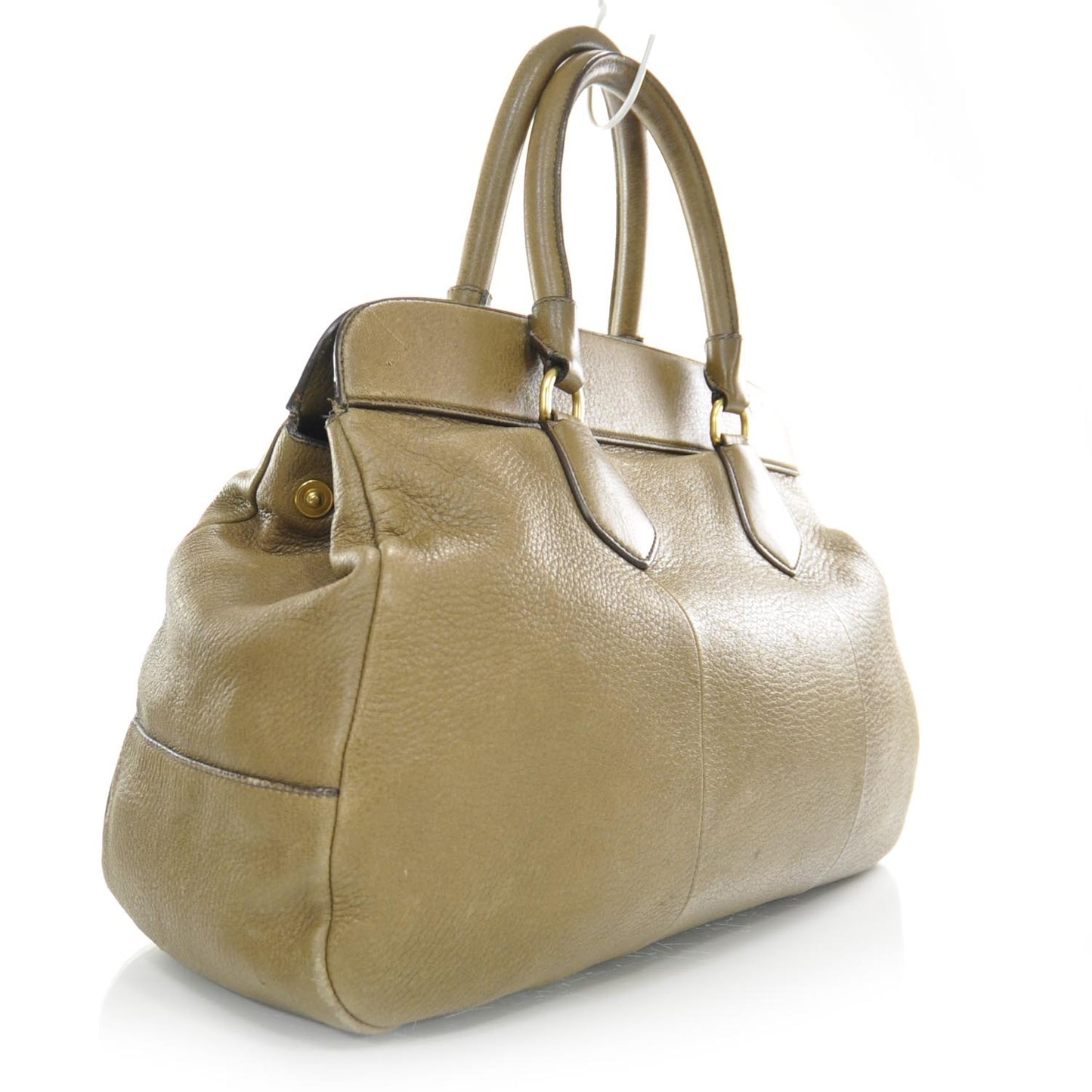 Cervo Deerskin Large Frame Satchel