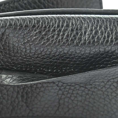 Gucci Pebbled Calfskin Dorian 6 Key Holder Case Black 7 of 7