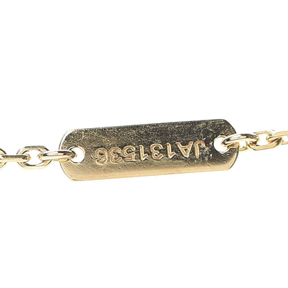 Van Cleef & Arpels 18K Yellow Gold Diamond Vintage Alhambra Pendant Necklace 5 of 8