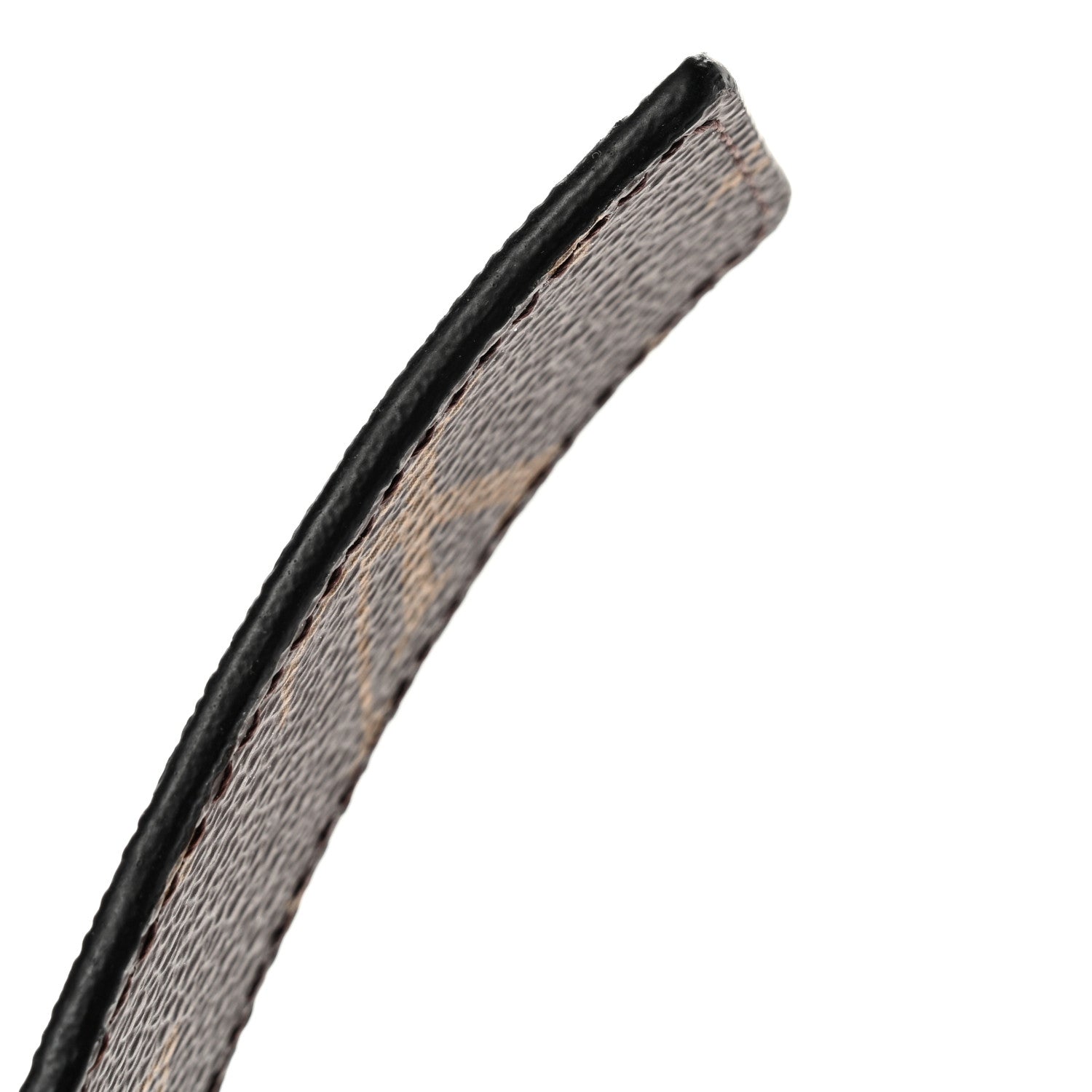 Louis Vuitton Calfskin Monogram 30mm LV Initiales Reversible Belt 85 34 Black 10 of 13