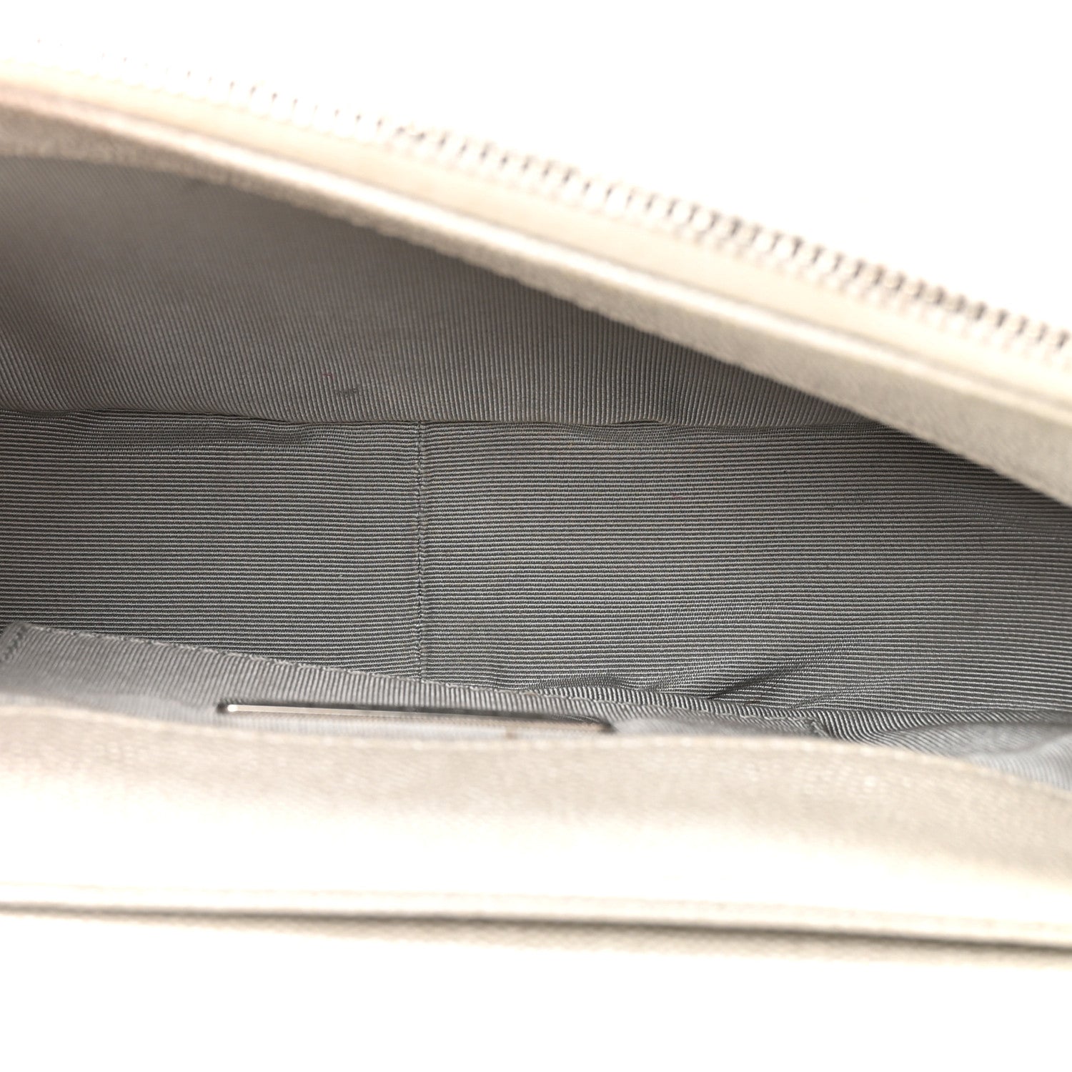 Chanel Metallic Caviar Small Coco Curve Messenger Flap Silver 5 of 14