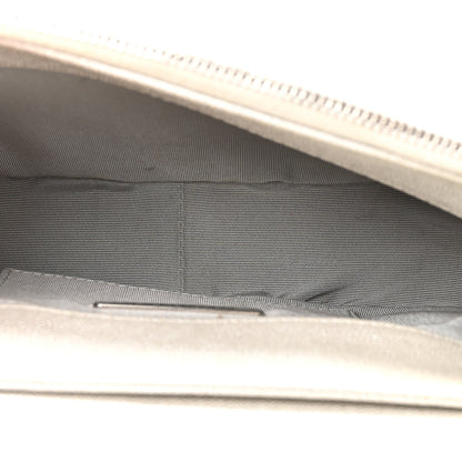 Chanel Metallic Caviar Small Coco Curve Messenger Flap Silver 5 of 14