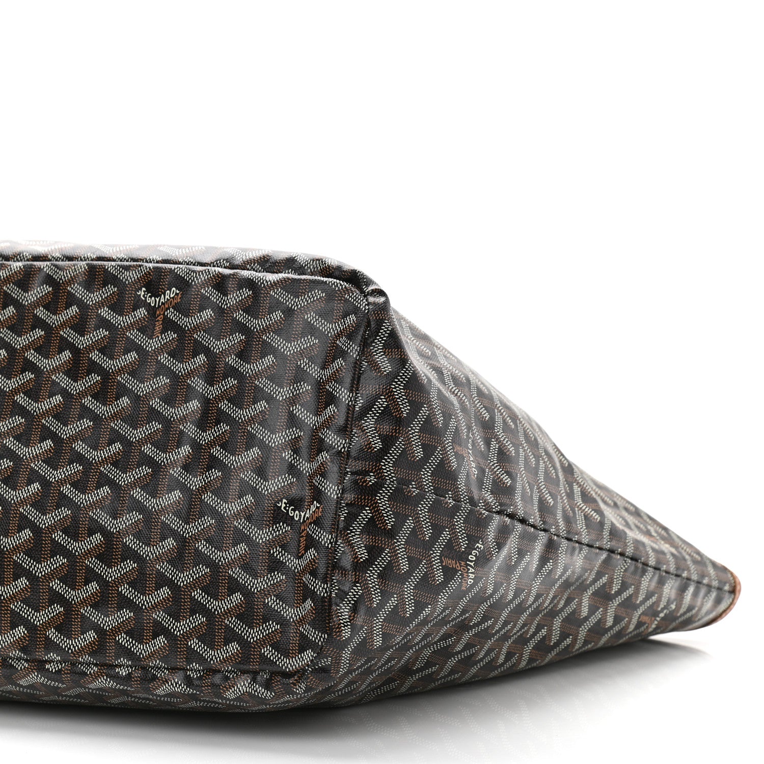 Goyard Goyardine Saint Louis GM Black Gold 11 of 11