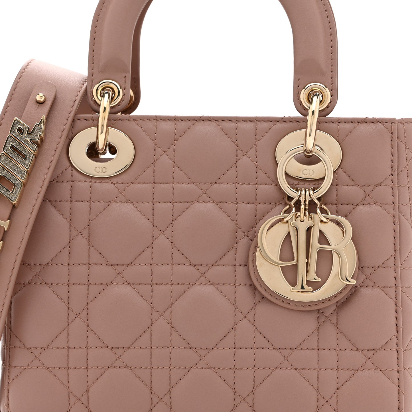 Lambskin Cannage Small My ABCDior Lady Dior Fard