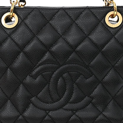 Chanel Caviar Quilted Petit Timeless Tote PTT Black 8 of 10
