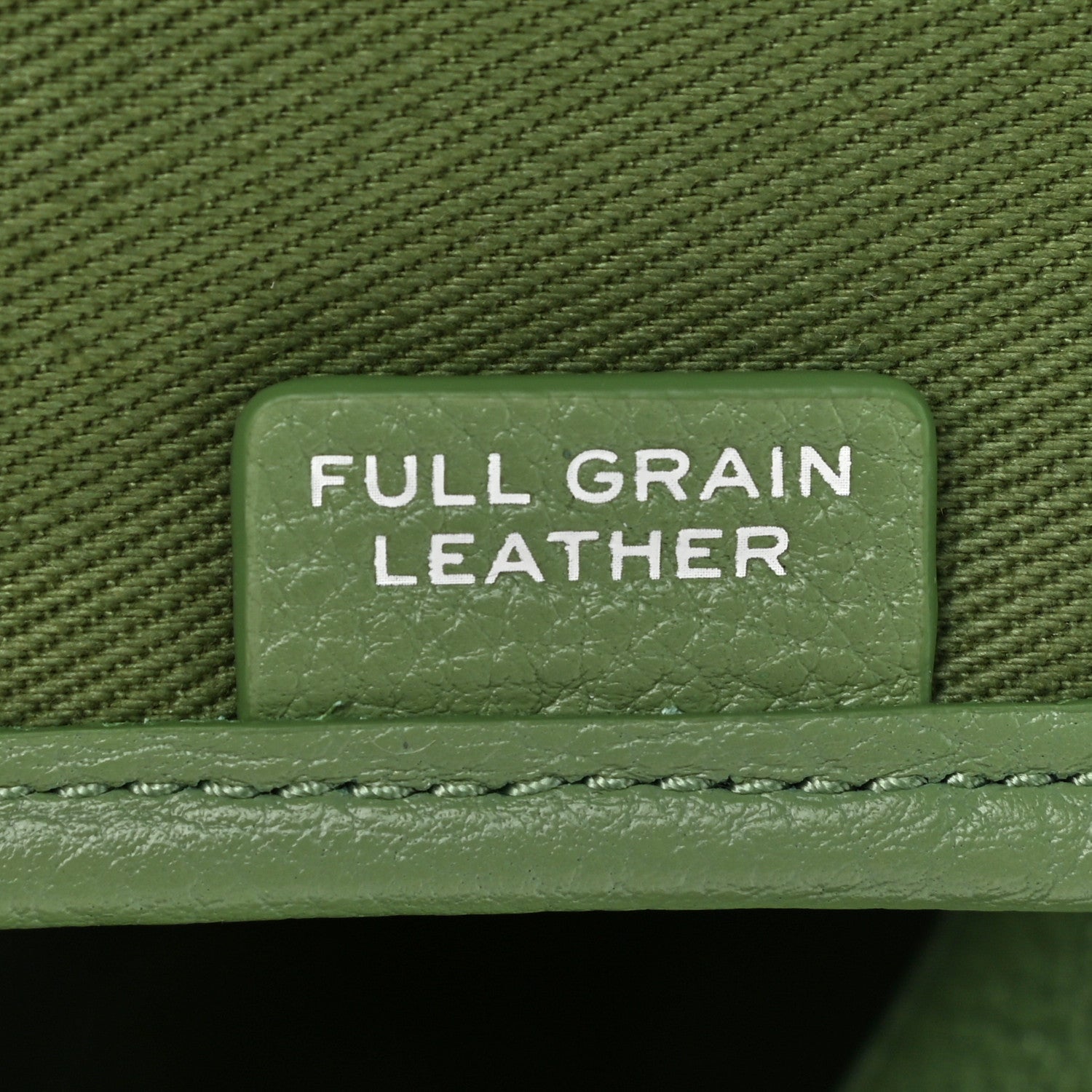 Marc Jacobs Grained Calfskin Small The Tote Bag Aspen Green 7 of 11
