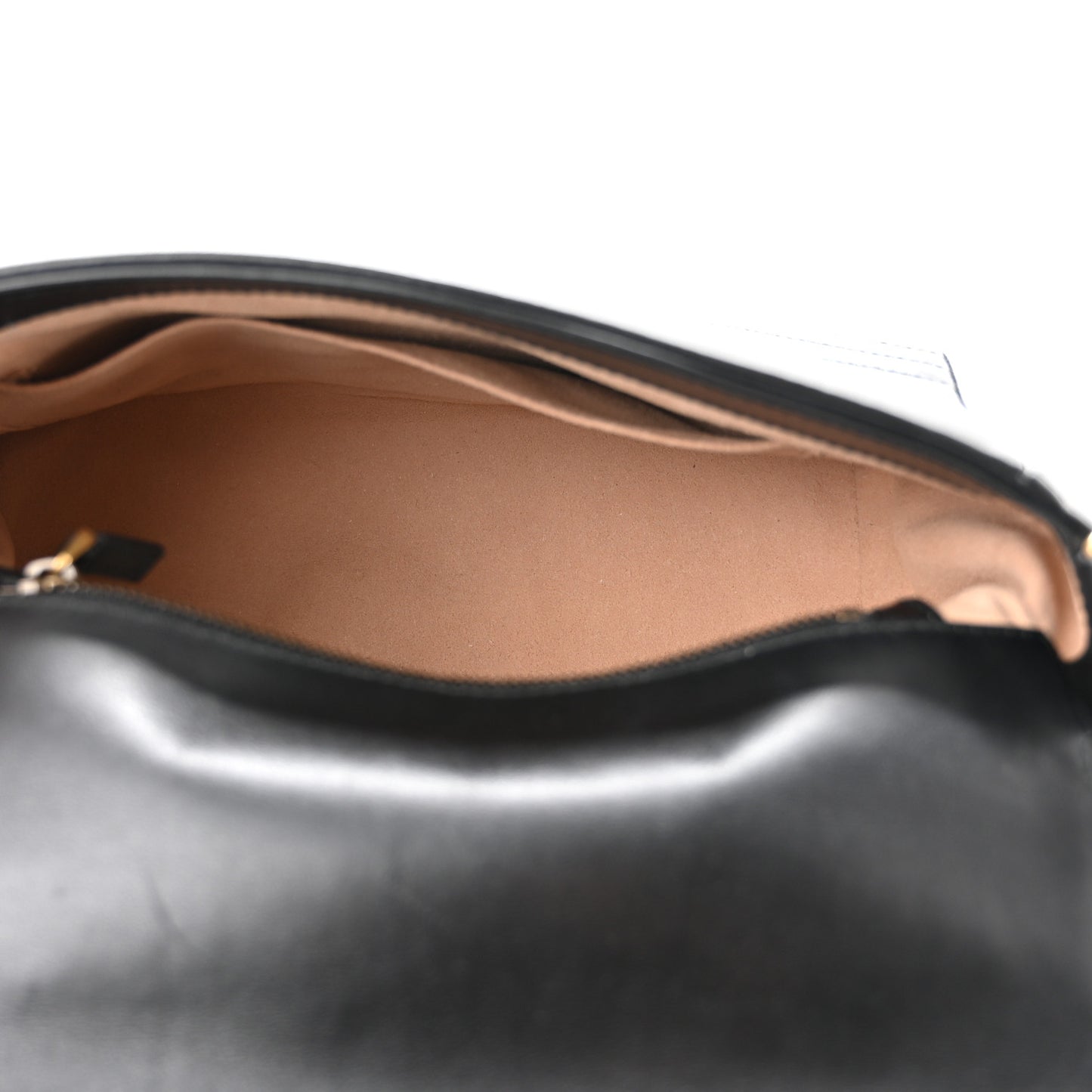 Calfskin Matelasse Small GG Marmont Top Handle Shoulder Bag Black