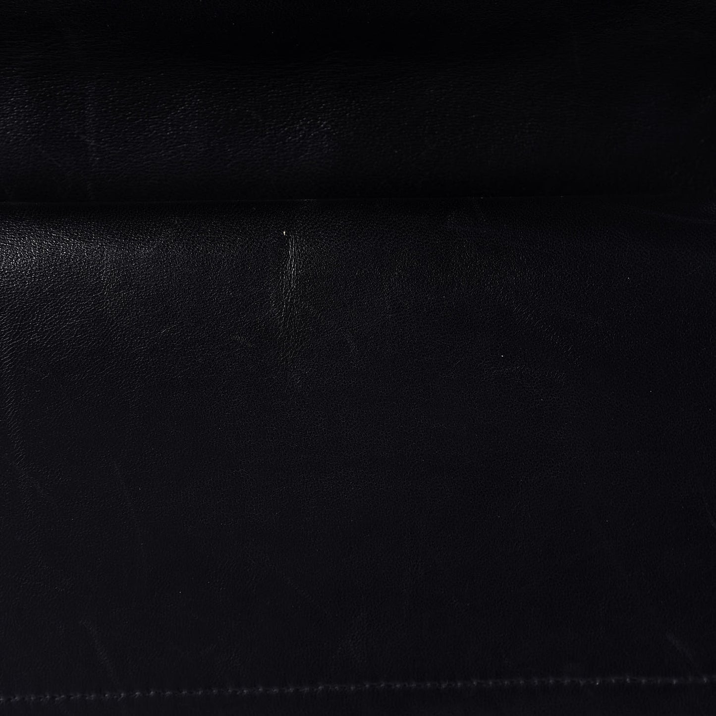 Lambskin Quilted Maxi Double Flap Black