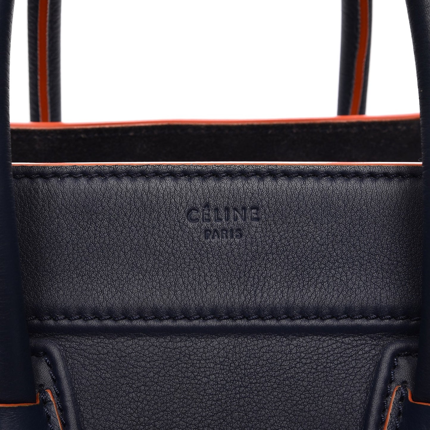 Supple Calfskin Small Phantom Luggage Midnight