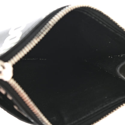 Balenciaga Calfskin Diagonal Logo Large Cash Long Coin Card Holder Black 5 of 9