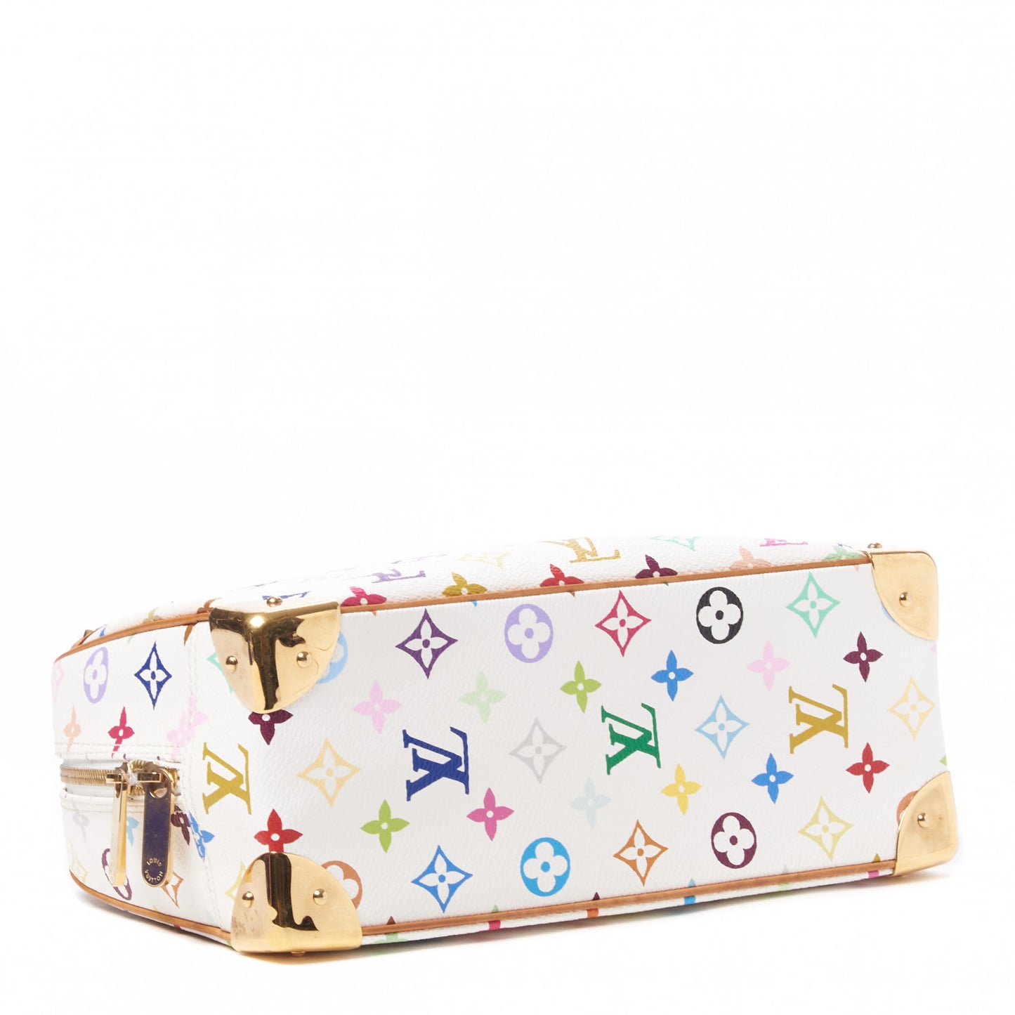 Monogram Multicolor Trouville White