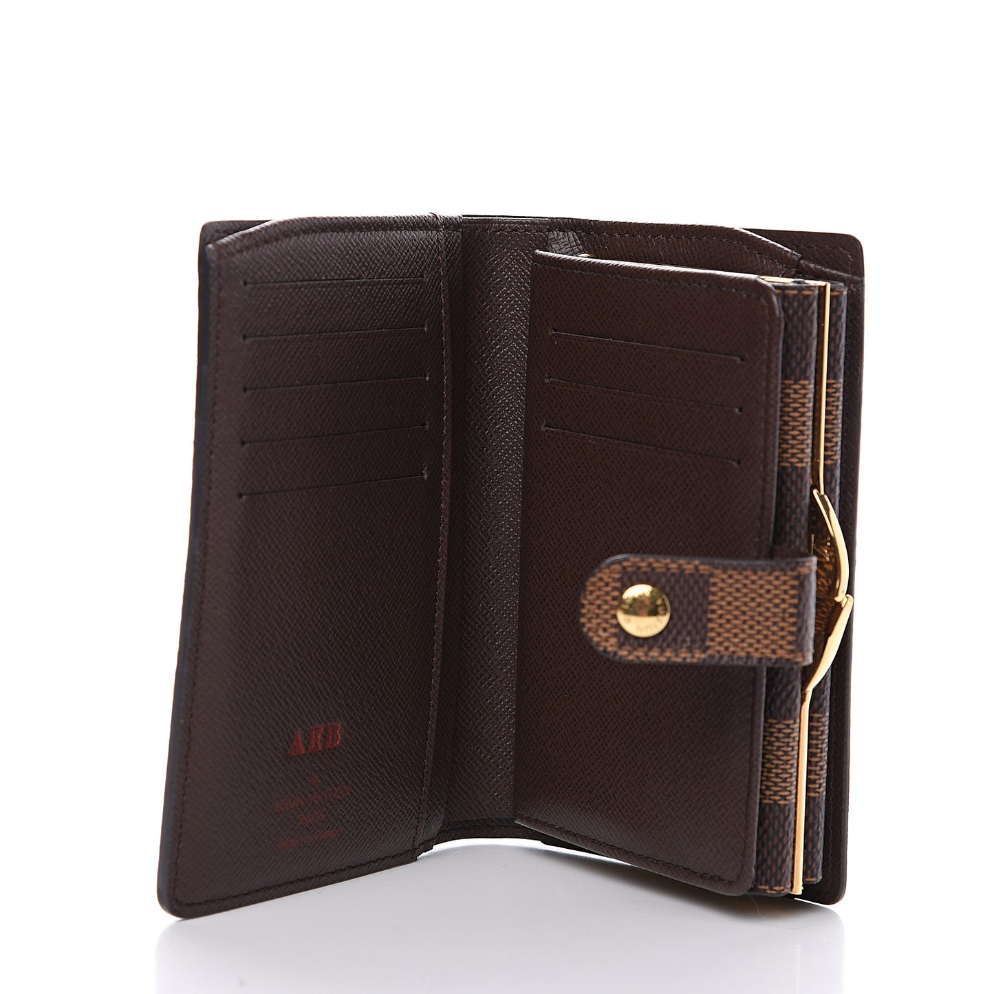 Damier Ebene French Purse Wallet