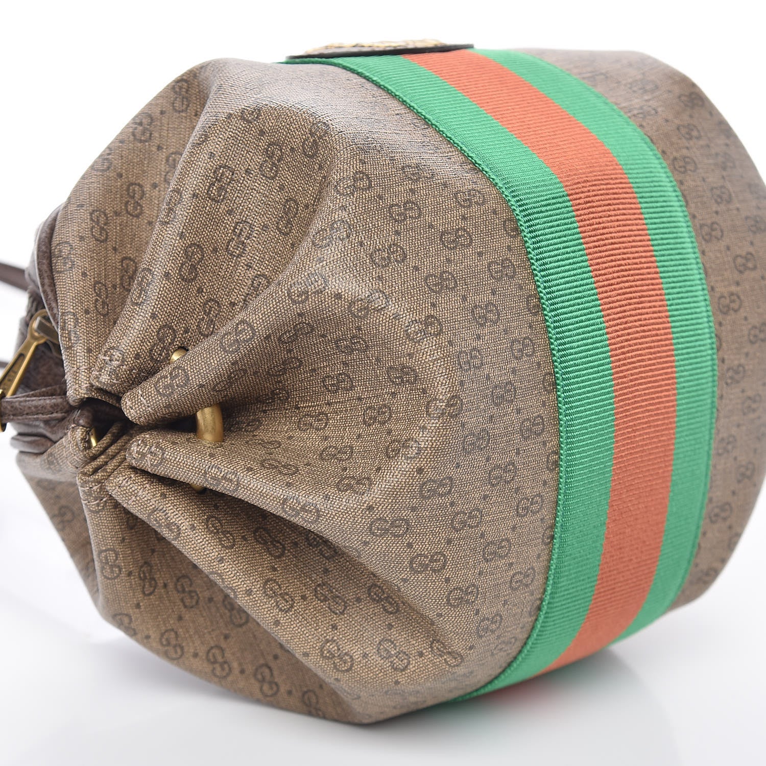 Gucci Mini Vintage GG Supreme Monogram Web Butterfly New Candy Crossbody Beige New Acero 5 of 10