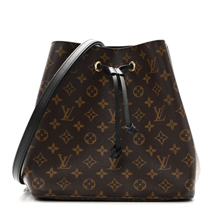 Louis Vuitton Monogram Neonoe MM Black 1 of 9