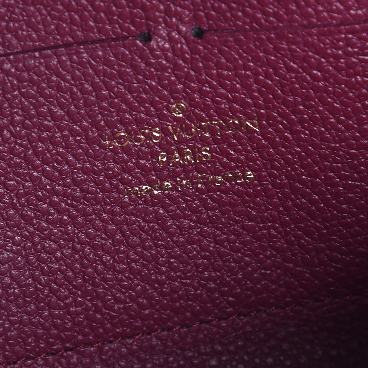 Louis Vuitton Empreinte Zippy Wallet Raisin 6 of 7