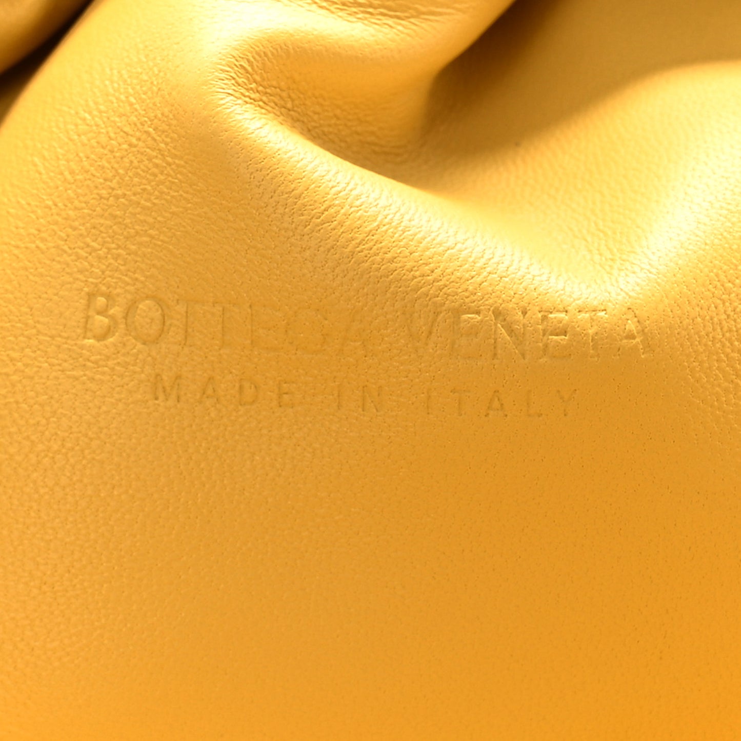 Nappa Maxi Intrecciato The Pouch Oversized Clutch Corn