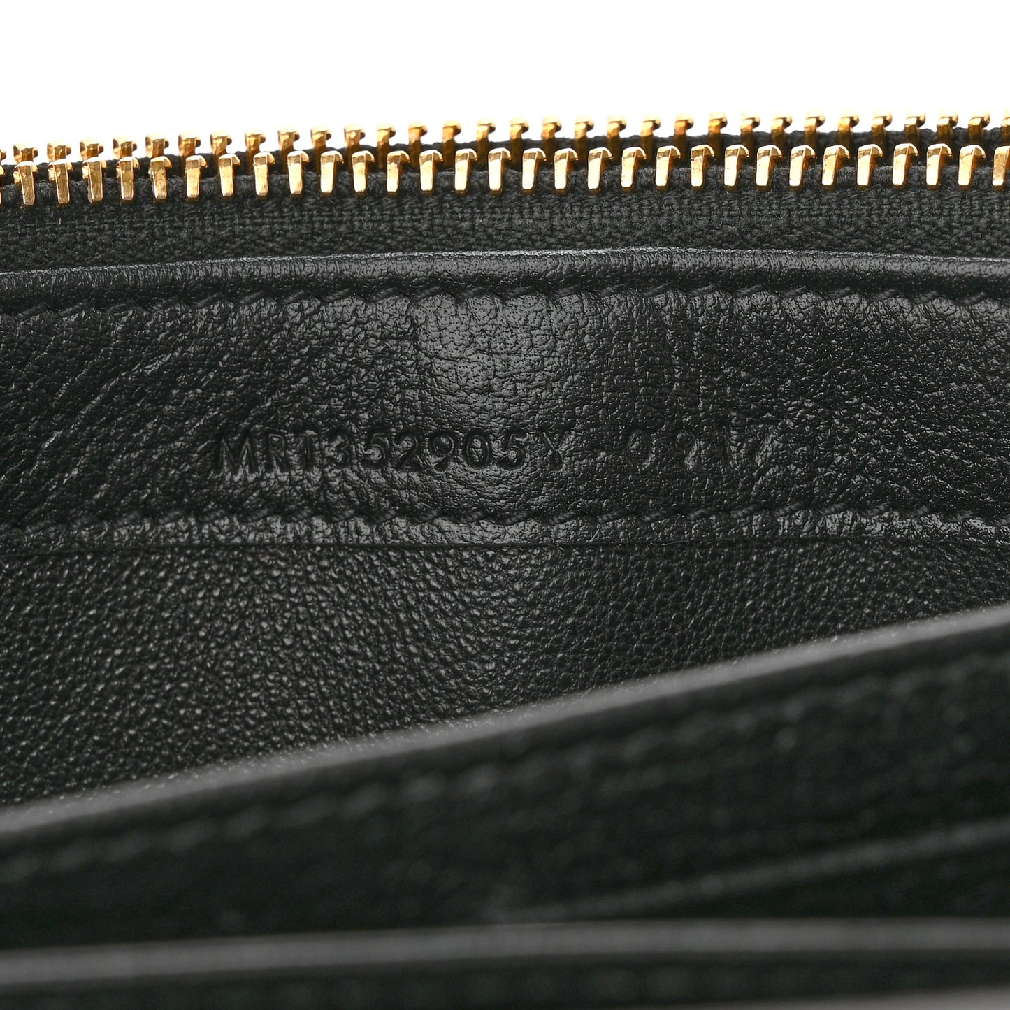 Chevre Belle De Jour Flap Wallet Black