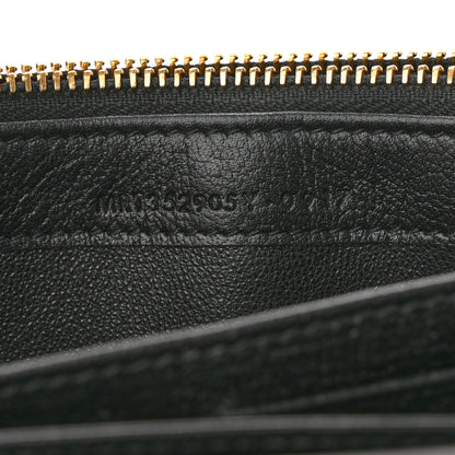 Saint Laurent Chevre Belle De Jour Flap Wallet Black 7 of 13