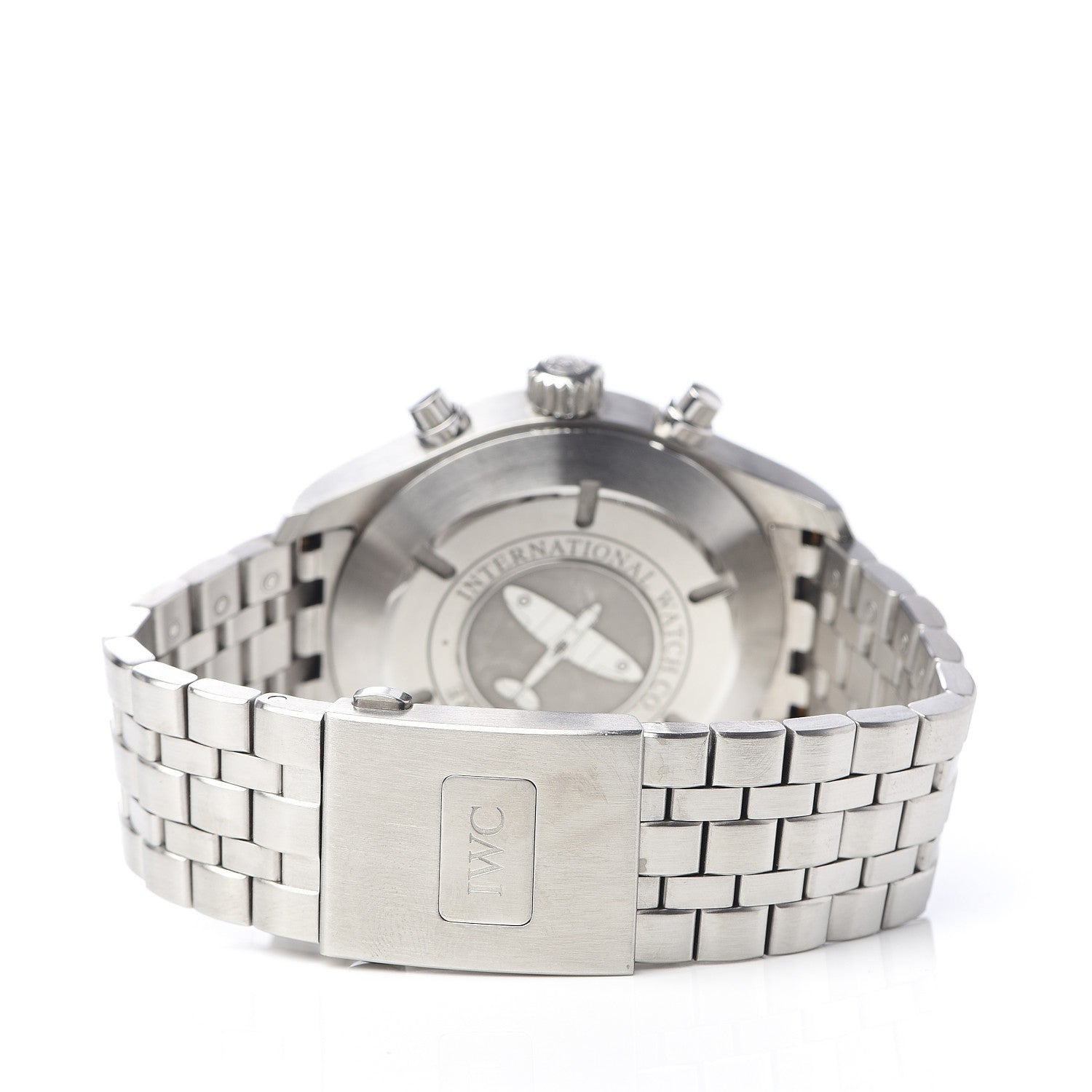 IWC Stainless Steel 43mm Spitfire Chronograph Automatic Watch Slate IWC387804 4 of 7
