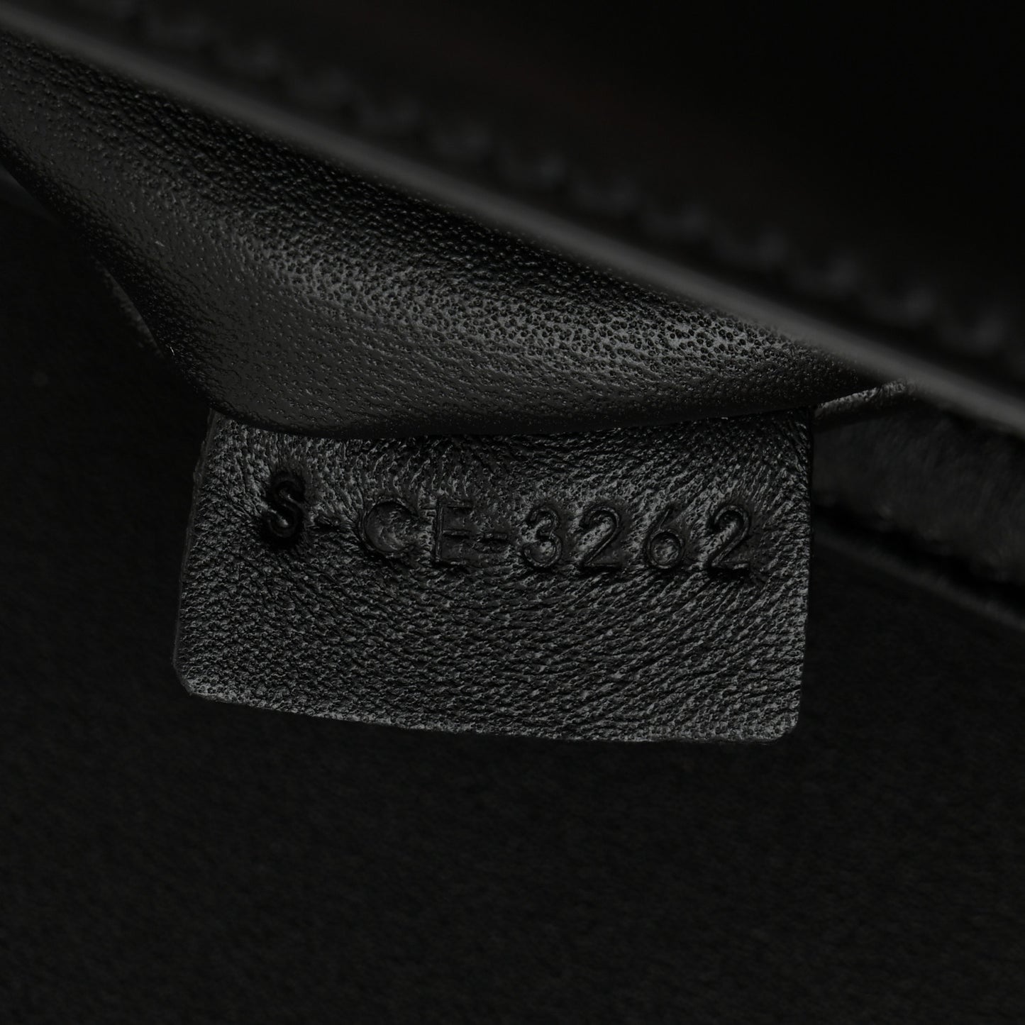 Shiny Calfskin Teen Triomphe Black