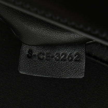 Celine Shiny Calfskin Teen Triomphe Black 7 of 10