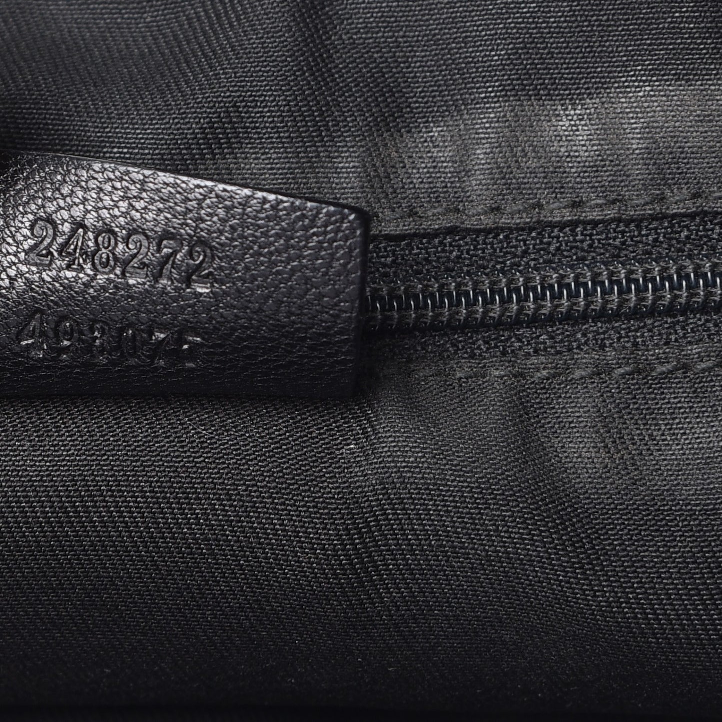 Guccissima Hobo Black