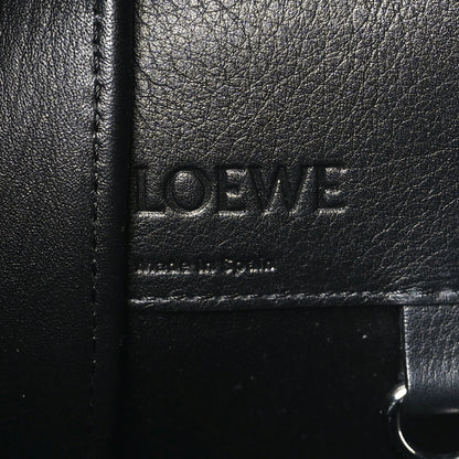 Loewe Calfskin Suede Medium Hammock Shoulder Bag Grey Black 6 of 10