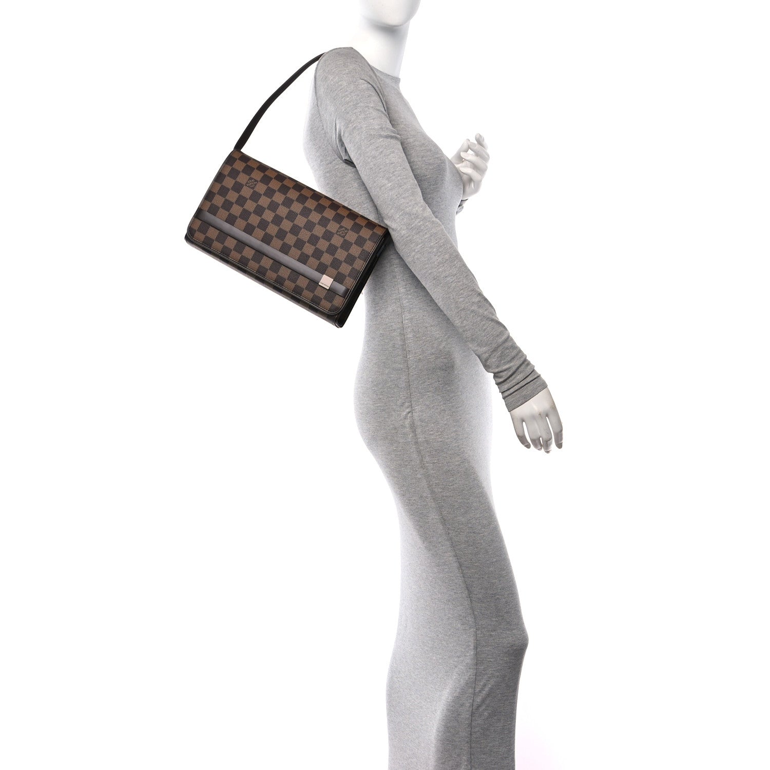Louis Vuitton Damier Ebene Tribeca Long 3 of 9