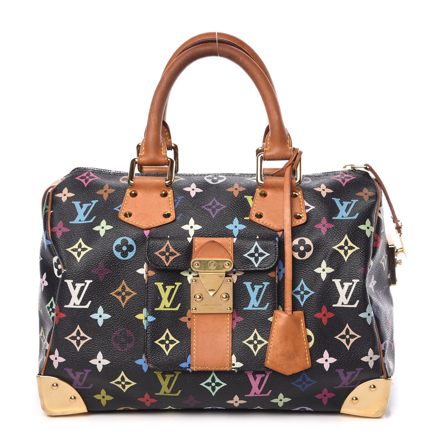 Monogram Multicolor Speedy 30 Black