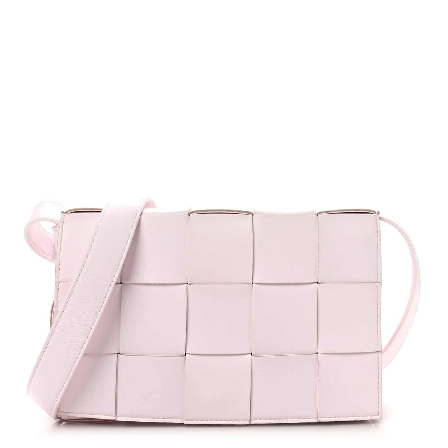 Lambskin Maxi Intrecciato Cassette Crossbody Bag Bliss Washed