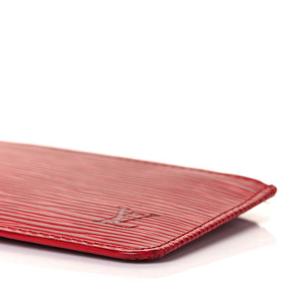 Louis Vuitton Epi Key Pouch Castillan Red 9 of 9