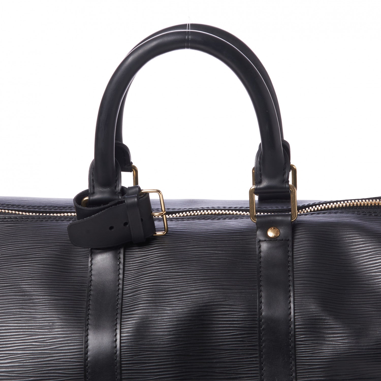 Louis Vuitton Epi Keepall 45 Black 7 of 9