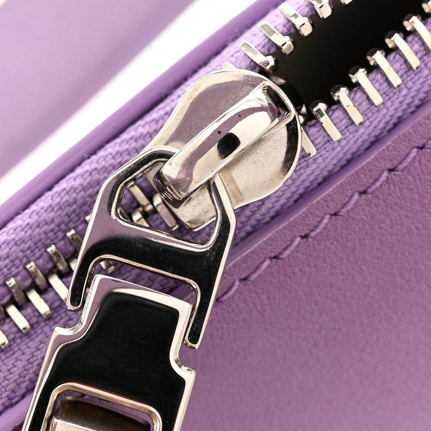 Smooth Calfskin Small Moon Cut Out Shoulder Bag Mauve