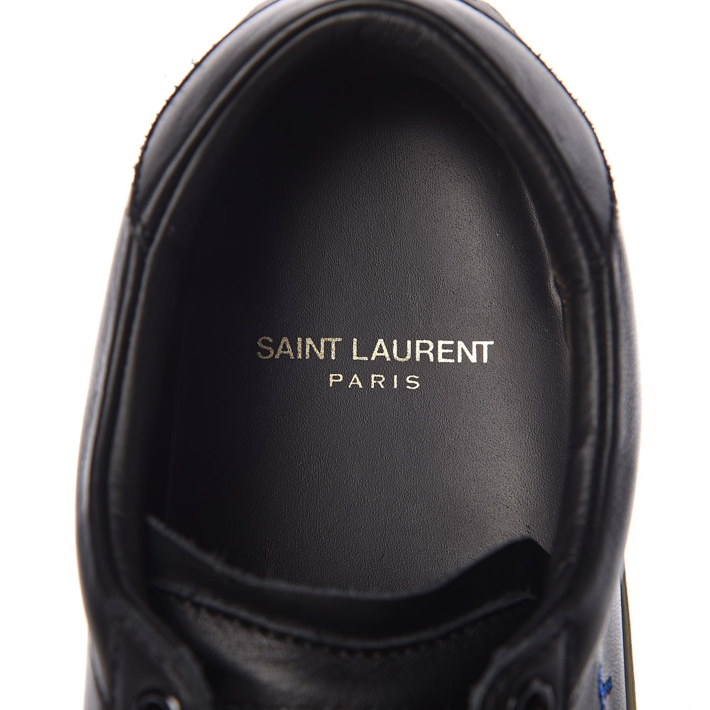 Calfskin Court Classic Sneakers 39 Black